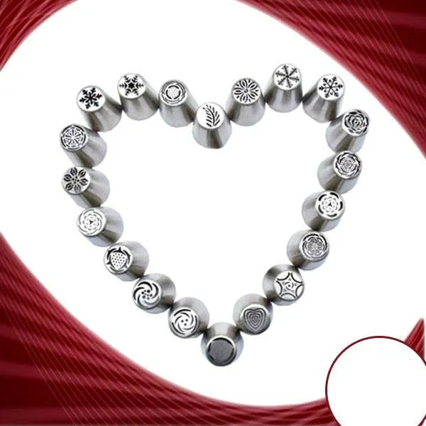 DIY Series Stainless Steel Christmas Decorating Mouth 30 Variety of Cakes Decoration Tools EX-STOCK Canada