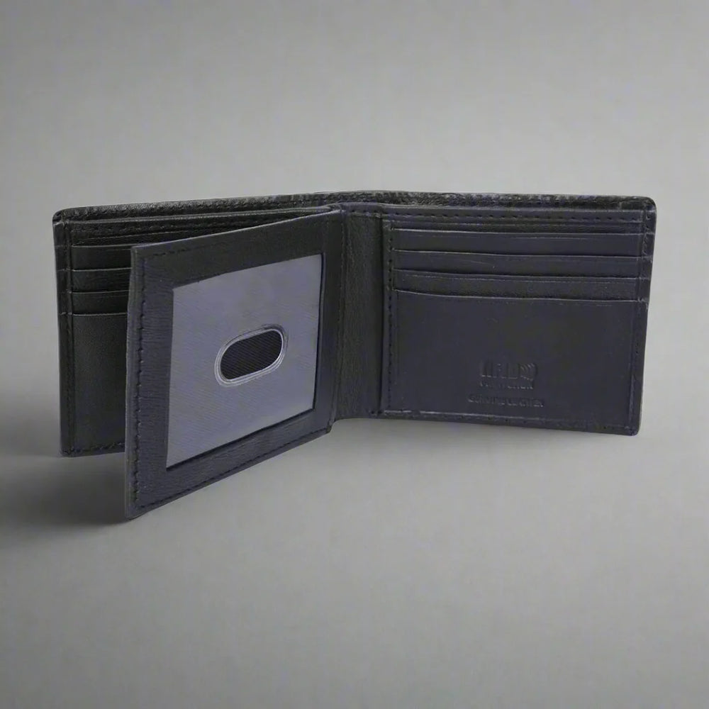 Greenwood Leather Men’s Wallet. Top-Grain, 13-Card Slim Design EX-STOCK Canada