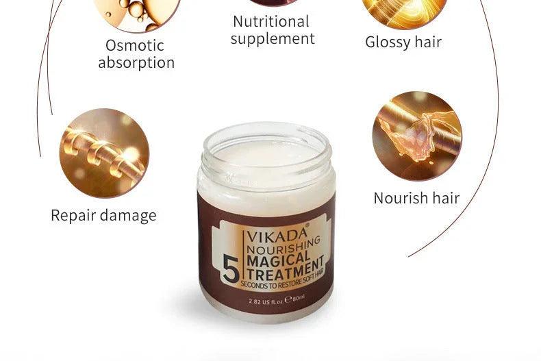 Deep Moisturizing Hair Mask Soft Hair Conditioner Hair Care EX-STOCK Canada