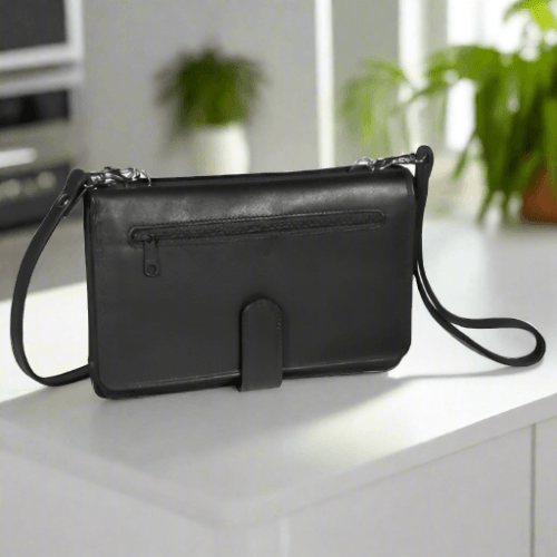 Borsa Portafoglio Organizer in Pelle Deluxe Derek AlexanderEX-STOCK Canada