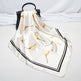 Digital Printed Square Silk Scarf EX-STOCK Canada