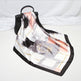 Digital Printed Square Silk Scarf EX-STOCK Canada