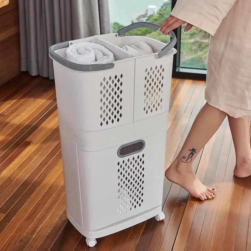 Dirty Clothes Storage Basket Rack EX-STOCK Canada