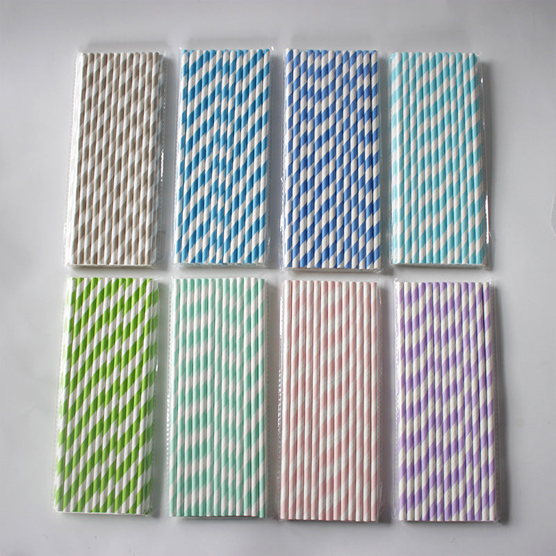 Disposable paper straws EX-STOCK Canada