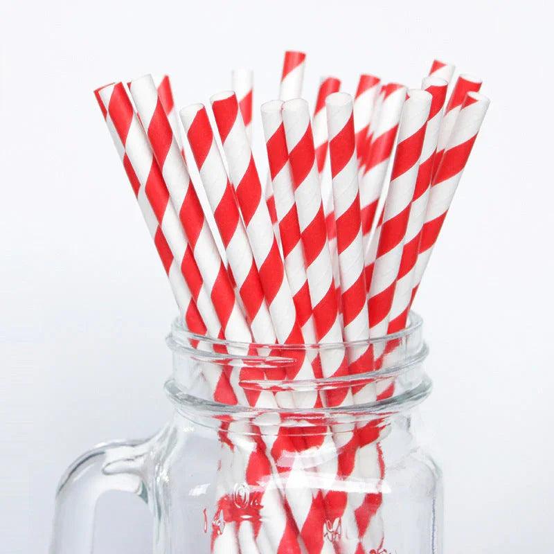 Pailles en papier jetablesEX-STOCK Canada