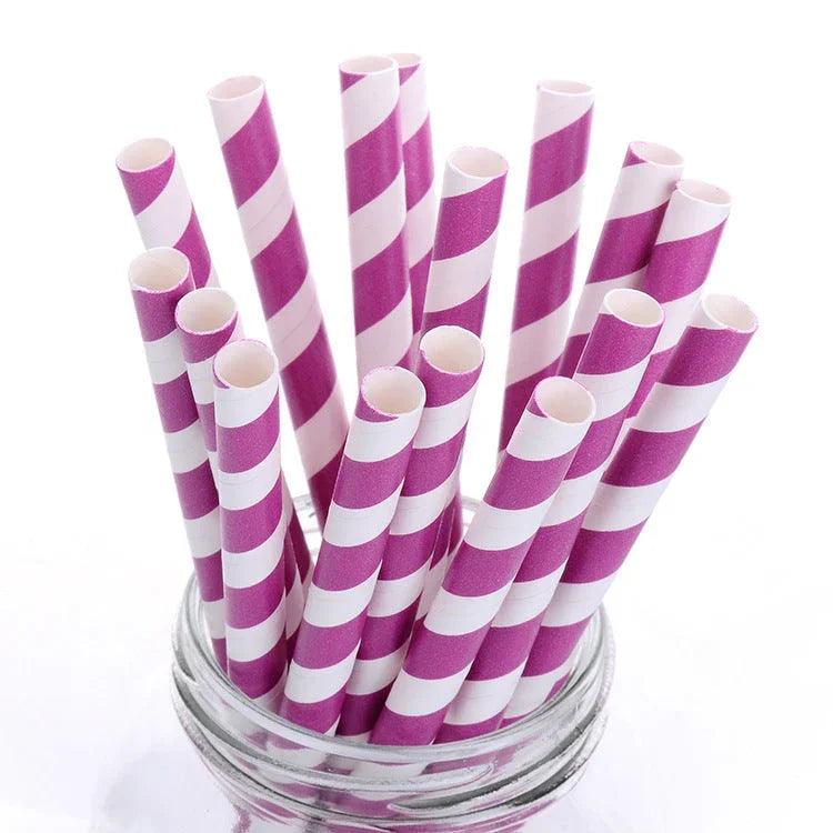 Pailles en papier jetablesEX-STOCK Canada