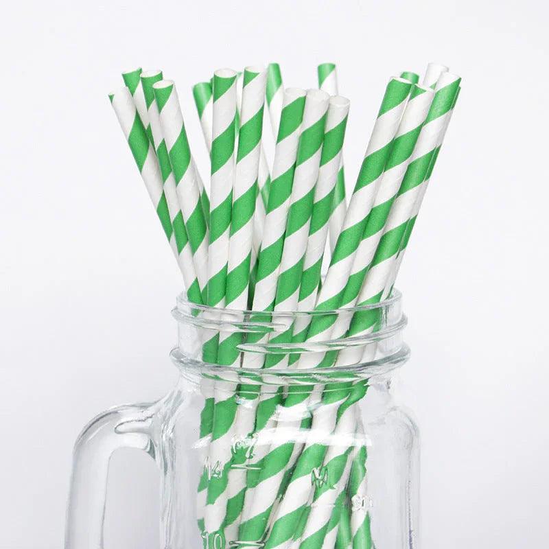 Pailles en papier jetablesEX-STOCK Canada