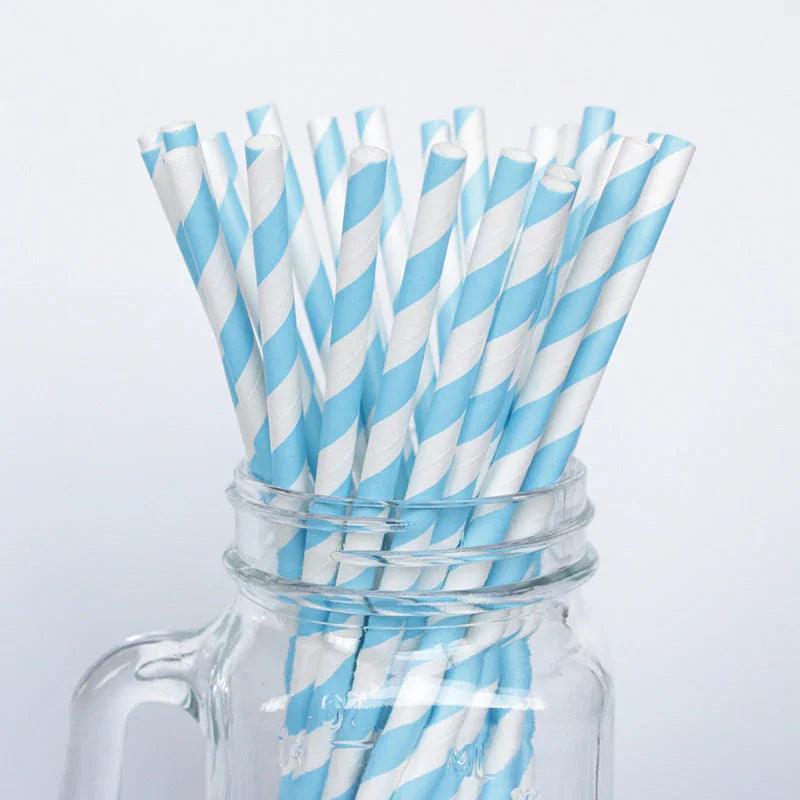 Pailles en papier jetablesEX-STOCK Canada