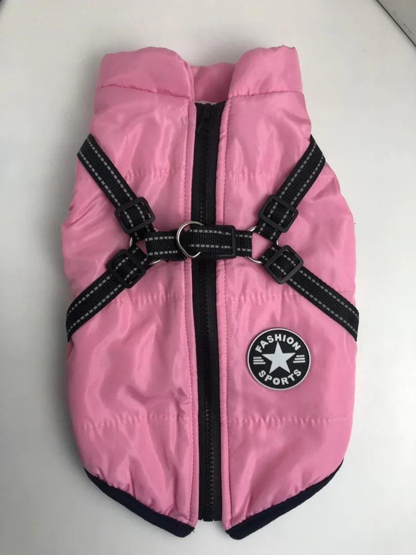 Dog Clothes Chest Back Integrated Cotton Vest Pet Cotton Clothes Winter Clothes EX-STOCK Canada