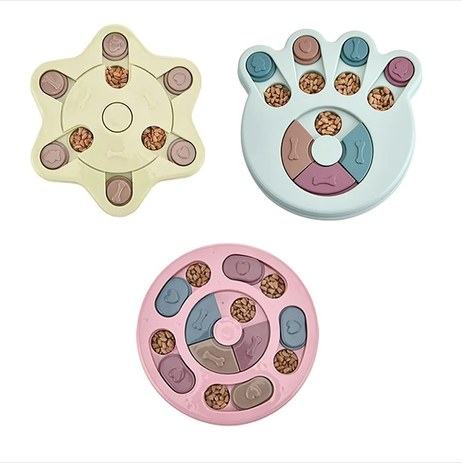 Dog Puzzle Toys Increase IQ Interactive Slow Dispensing Feeding Dog Training Games Feeder For Small Medium Dog Pet Training Toy EX-STOCK Canada