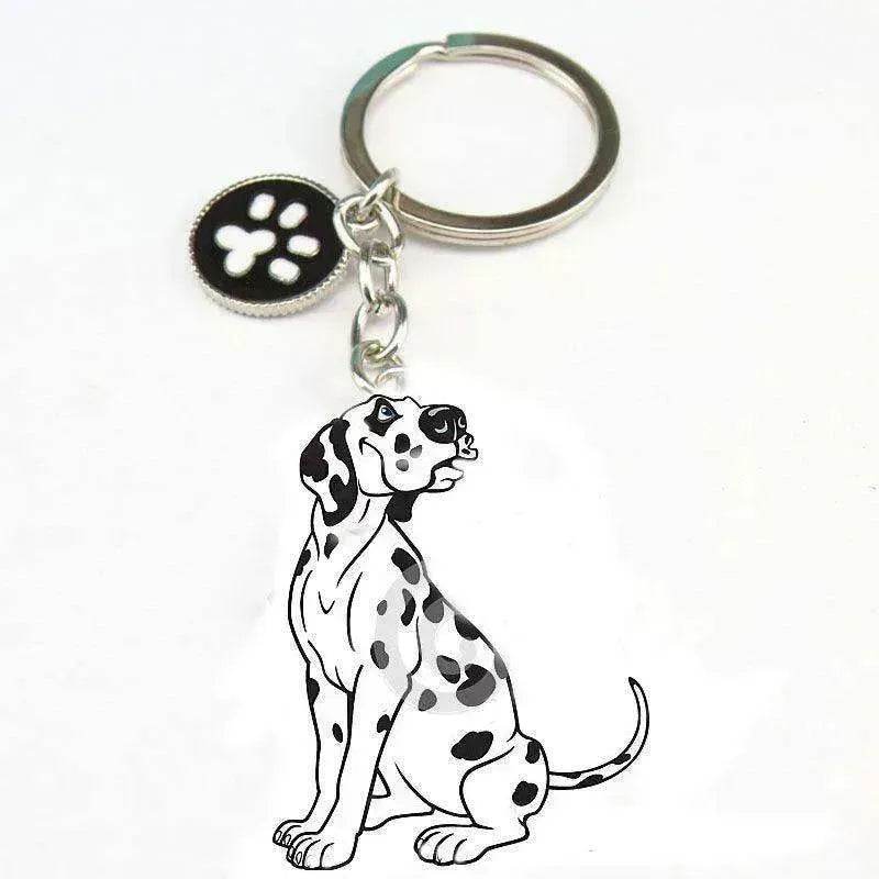 Dog car keychain - EX-STOCK Canada