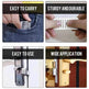 Door Free Punch Door Stopper Anti theft Buckle - EX-STOCK Canada