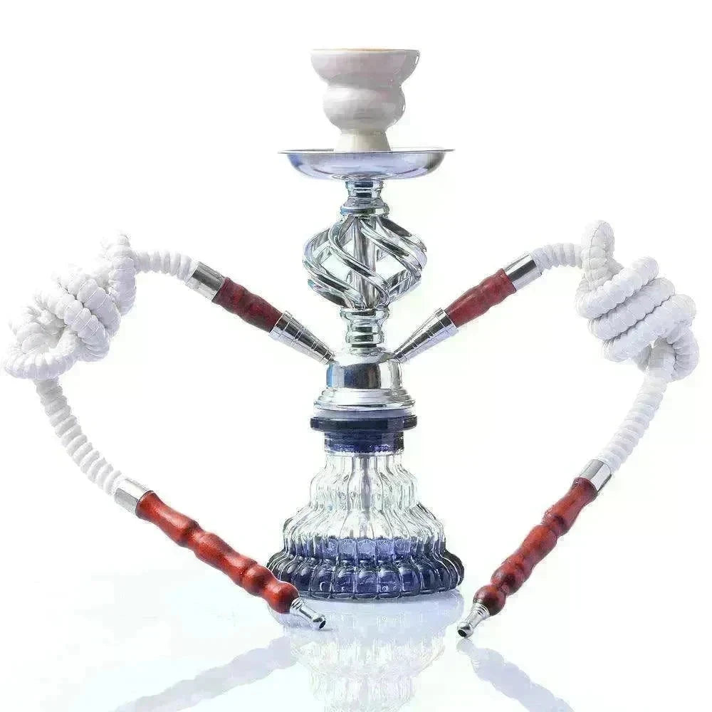 Double pipe Stainless steel Arabian hookah - EX-STOCK CANADA