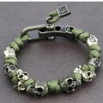 Bracciale in corda paracadute intrecciata a mano Easter Halloween Gotico Retrò - EX-STOCK Canada