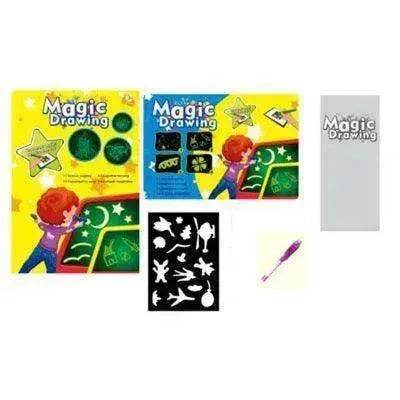 Educational Toy Drawing Pad 3D Magic 8 Light Effects Puzzle Board Sketchpad - EX-STOCK Canada