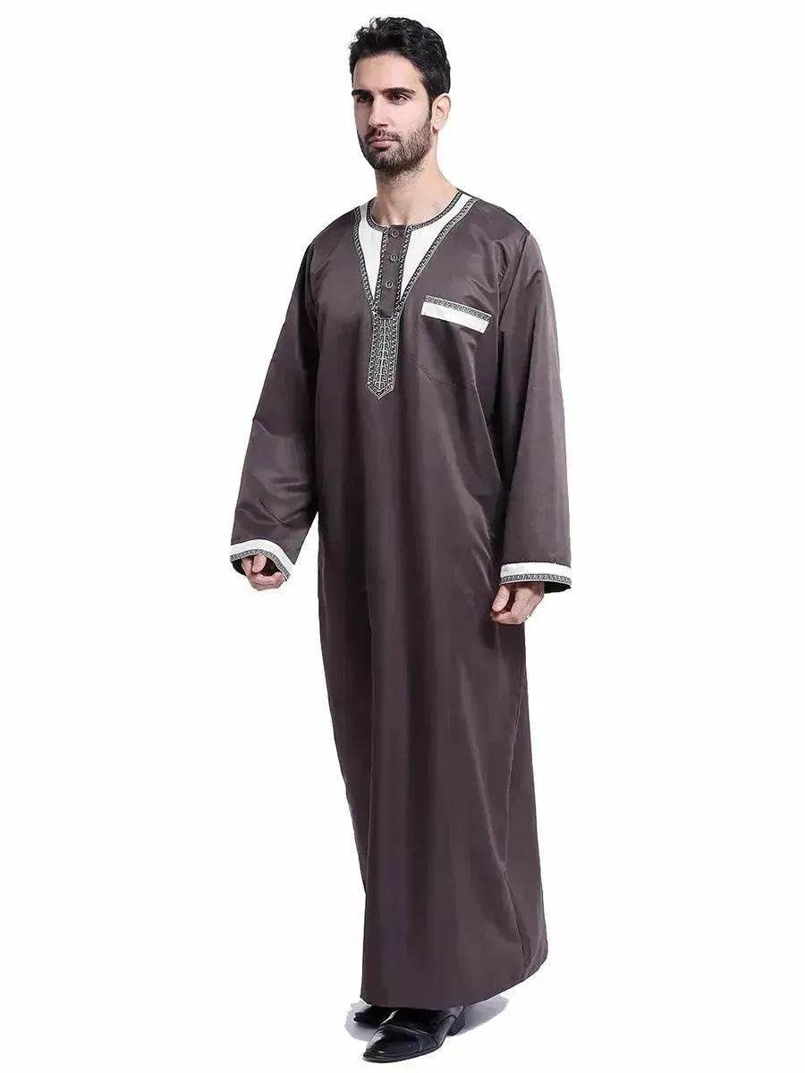 Eid Ramadan ArabKaftan Jalabiya para Hombres Árabe Dubái Hombre de Medio Oriente Jalabiya Marroquí para Hombres - EX-STOCK Canada