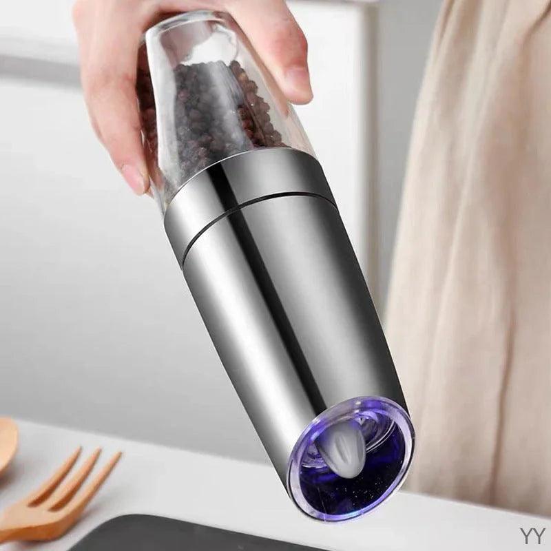 Electric Gravity Pepper Grinder Salt Grinder Adjustable Coarseness EX-STOCK Canada