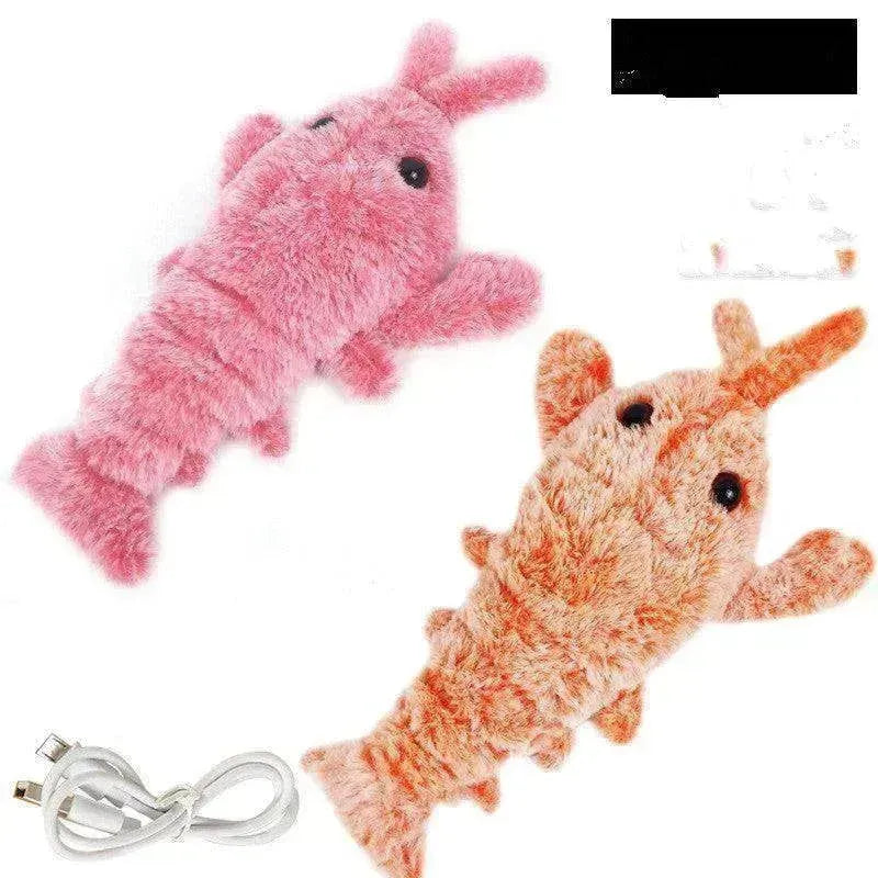 Elektrischer springender Garnelen-USB-Ladegerät-Simulationshummer Lustiges Haustierspielzeug - EX-STOCK CANADA