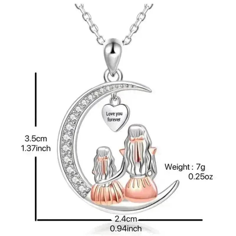 Collier Pendentif Croissant Élégant Simple - EX-STOCK Canada