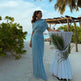 Elegant Pleated Dress Women For Dinner EX-STOCK Canada