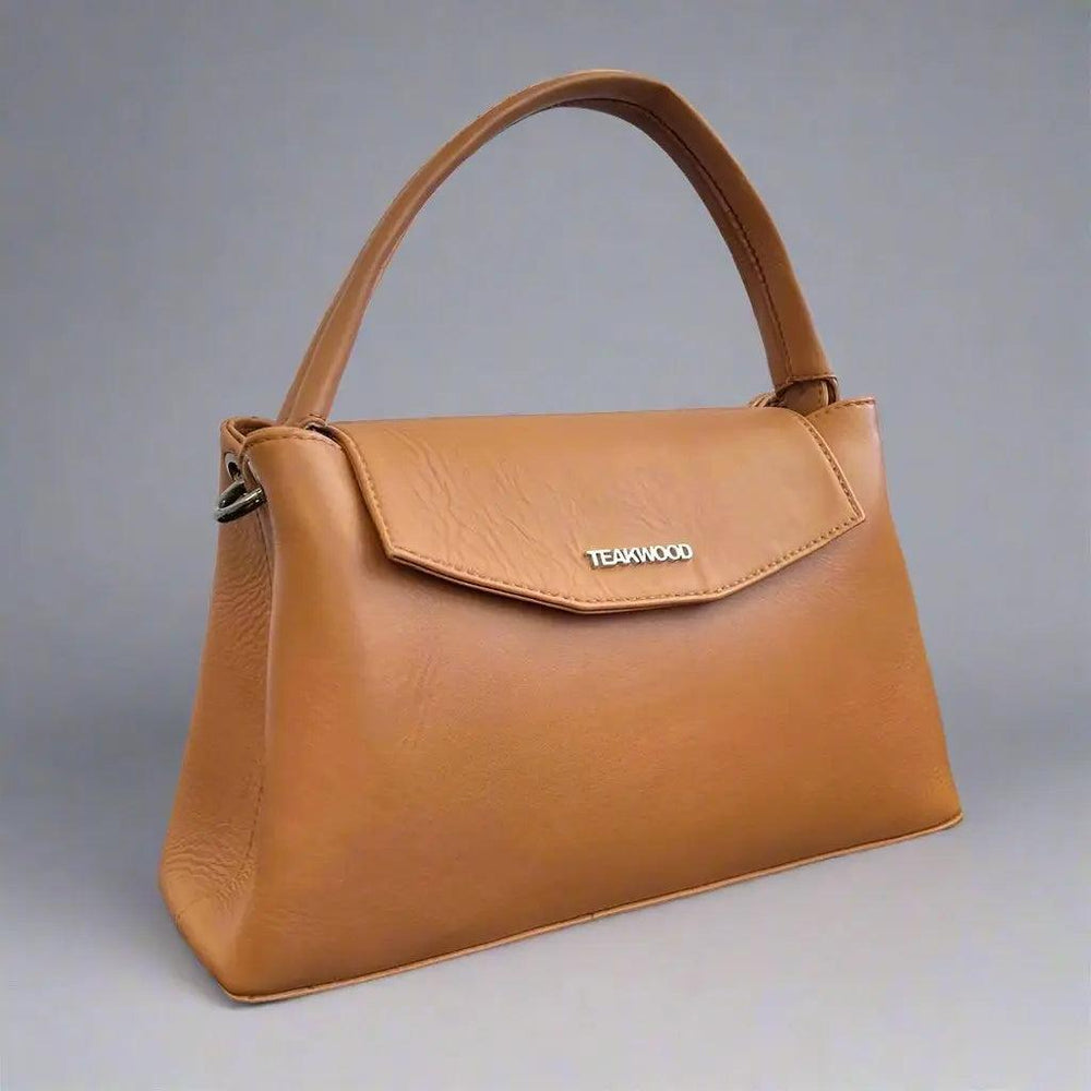 Elegante Schafsleder-Tasche mit KlappenhenkelEX-STOCK Canada