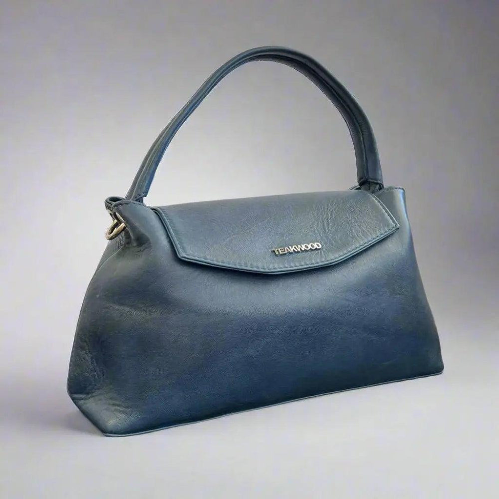 Elegante Schafsleder-Tasche mit KlappenhenkelEX-STOCK Canada