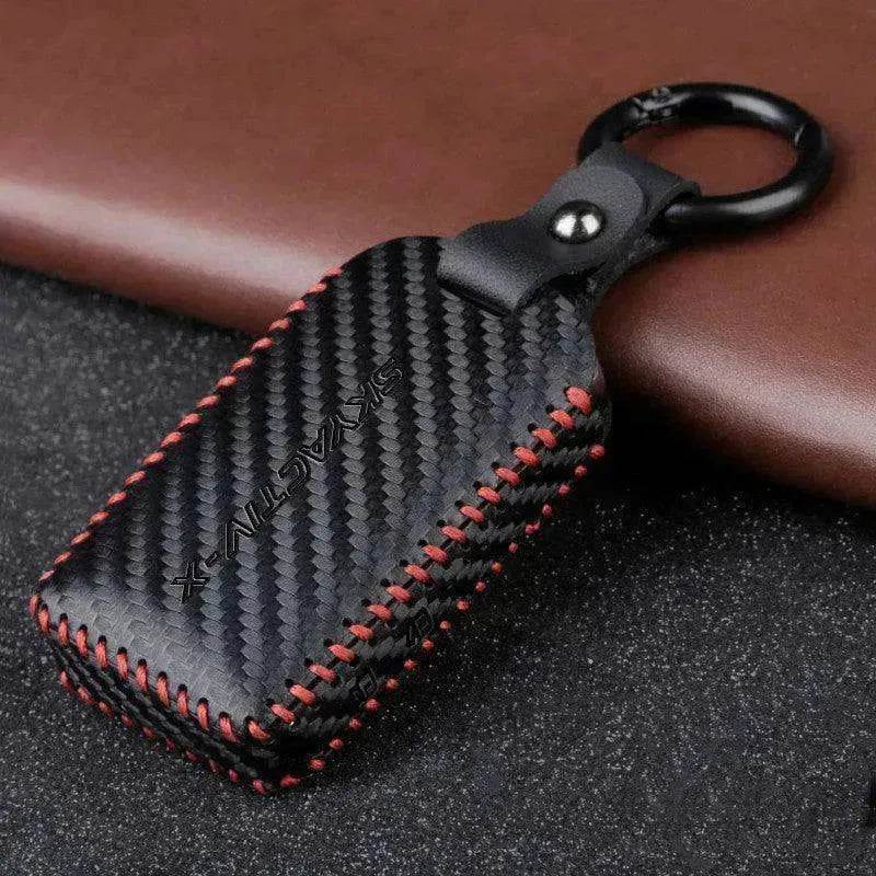 Elegant leather smart car keys chain - EX-STOCK Canada