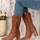 Embroidered Tassel White New Western Cowboy Boot - EX-STOCK Canada