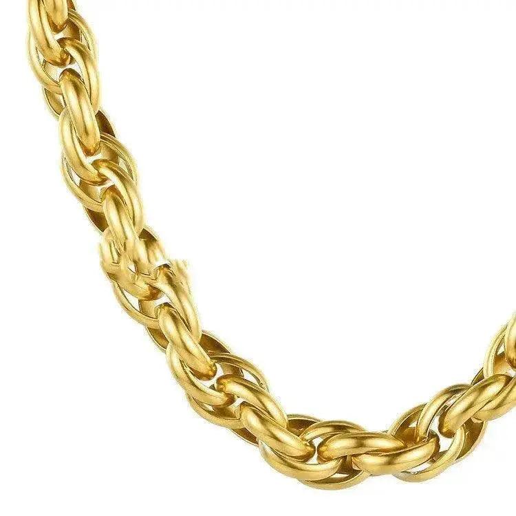 Europe And The United States Popular Exaggerated Hemp Thick Chain - EX-STOCK Canada