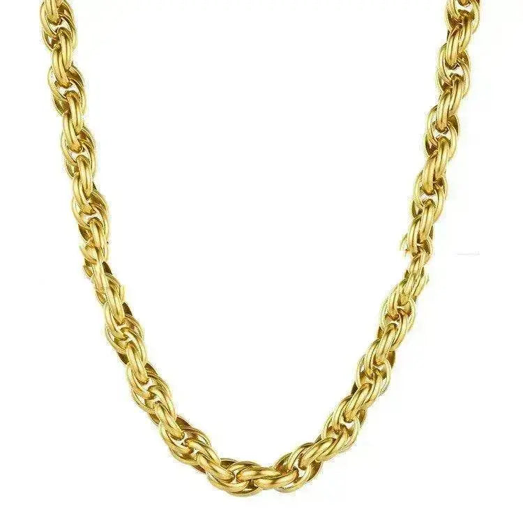 Europe And The United States Popular Exaggerated Hemp Thick Chain - EX-STOCK Canada