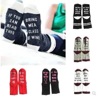 European And American Couple Men And Women Socks - EX-STOCK Canada