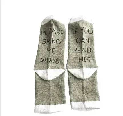 European And American Couple Men And Women Socks - EX-STOCK Canada