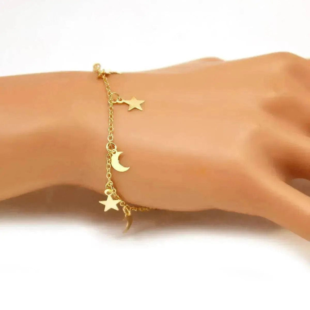 Braccialetto Combinato Stella della Moda Europea e Americana Moon - EX-STOCK Canada