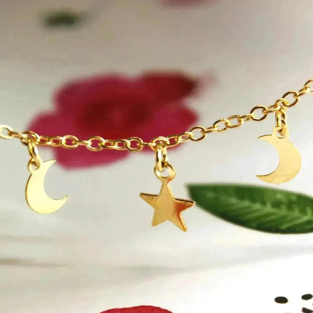 Braccialetto Combinato Stella della Moda Europea e Americana Moon - EX-STOCK Canada
