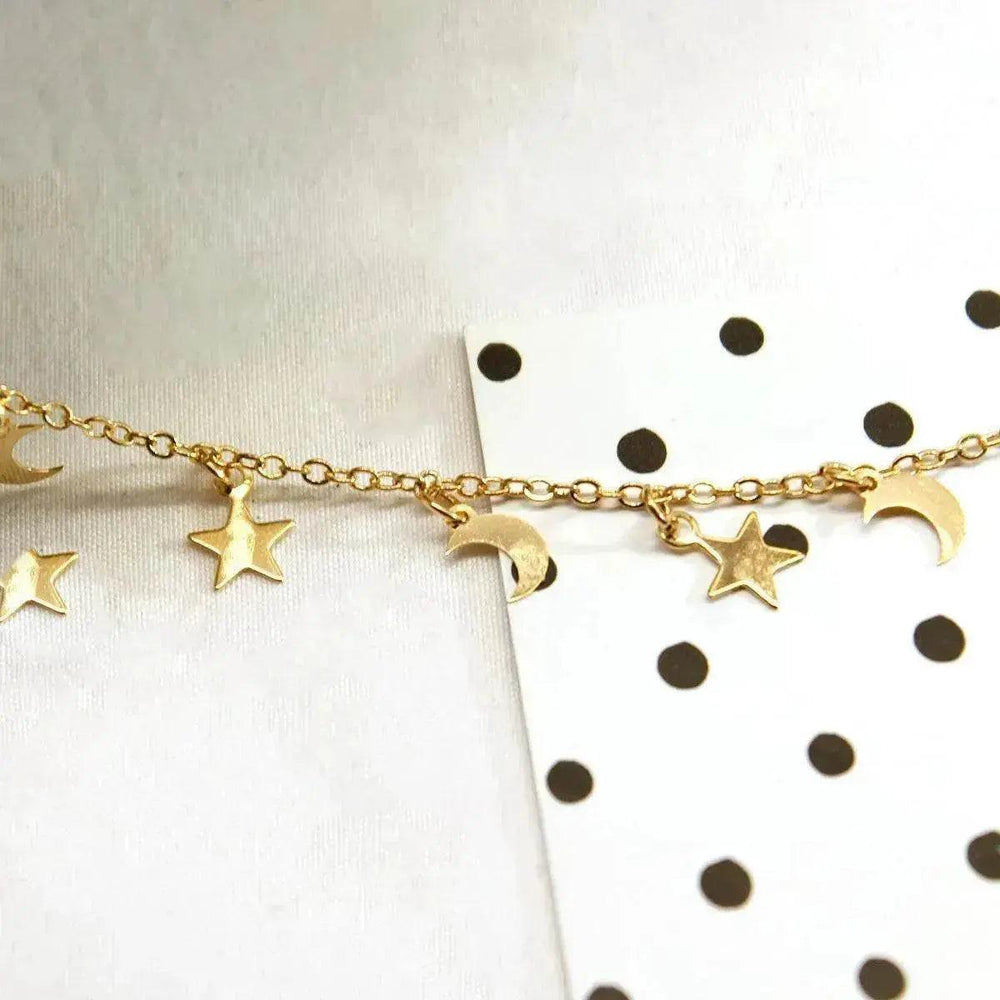 Braccialetto Combinato Stella della Moda Europea e Americana Moon - EX-STOCK Canada