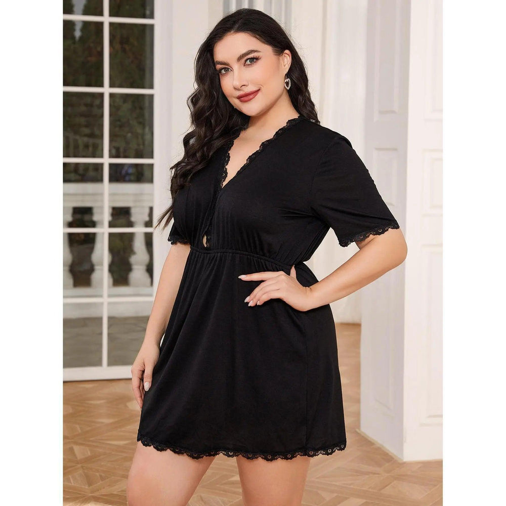 European And American Plus Size Pajamas For Women - EX-STOCK Canada