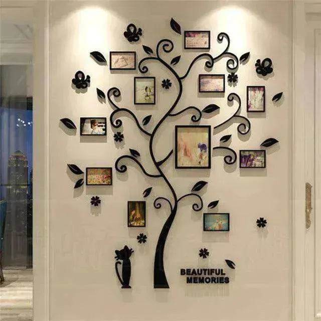 Family photo frame tree wall sticker - EX-STOCK Canada