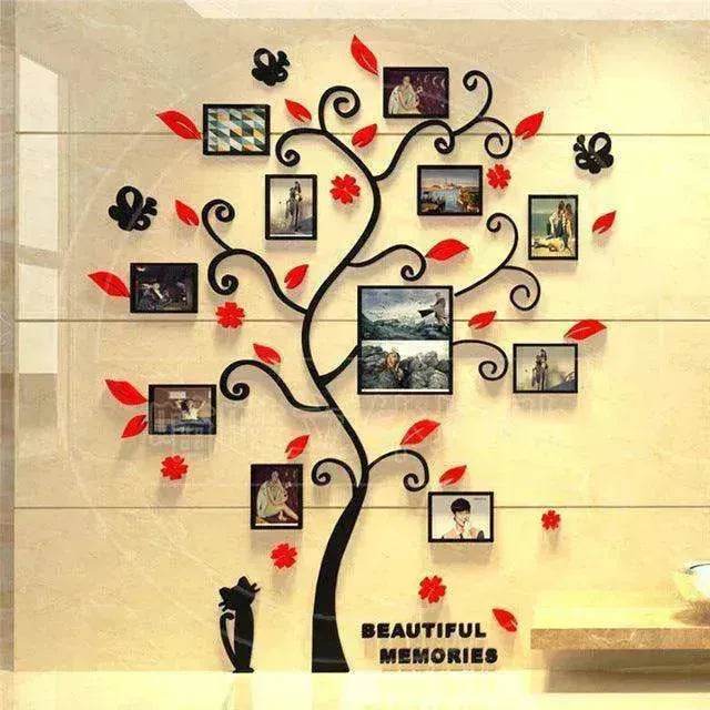 Family photo frame tree wall sticker - EX-STOCK Canada