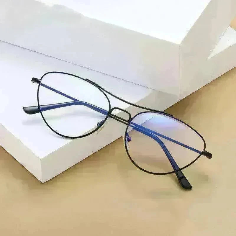 Fashion Cat Eye Plain Glasses Women's Anti-blue Light - EX-STOCK CANADA