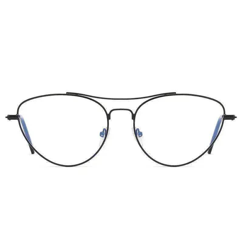 Fashion Cat Eye Plain Glasses Women's Anti-blue Light - EX-STOCK Canada