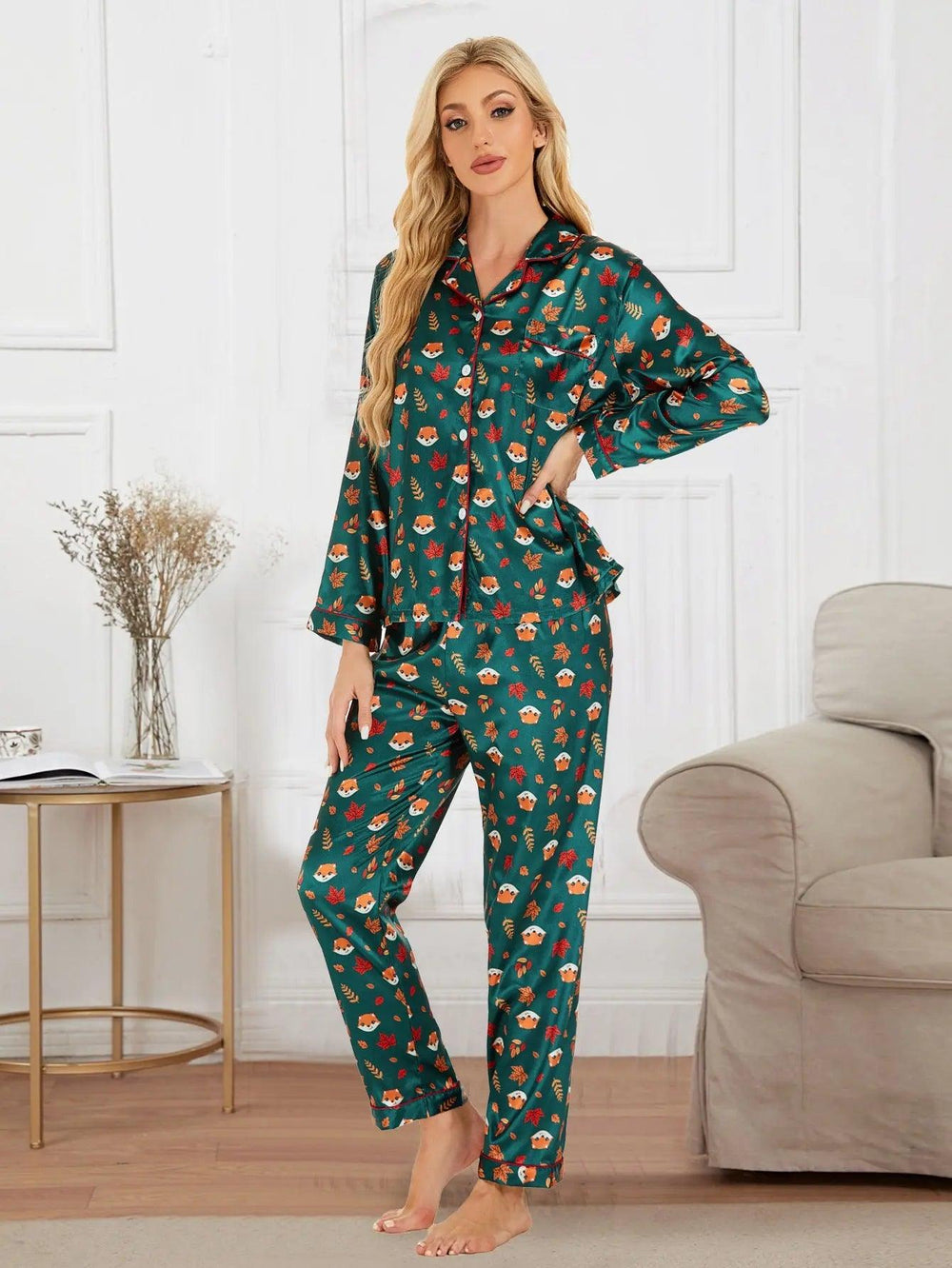 Tuta Pigiama Alla Moda Per Casa Da Donna - EX-STOCK Canada