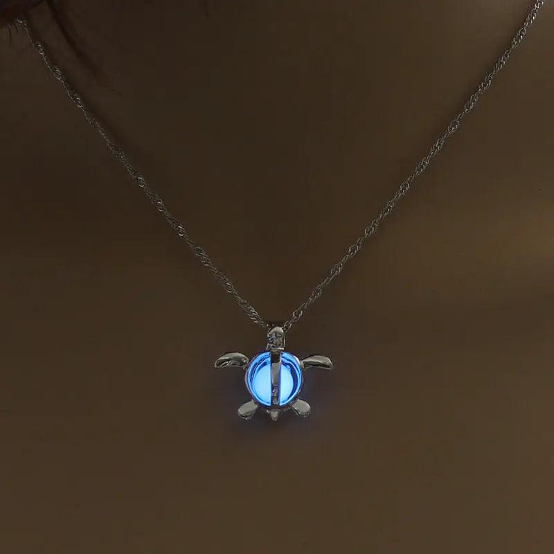 Fashion Moon Natürlicher Leuchtender Stein Heilende Halskette Damen Geschenk Anhänger Luminous Halskette Schmuck - EX-STOCK Canada