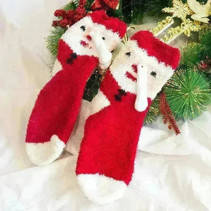 Fashion Simple Magnetic Christmas Socks For Men And Women - EX-STOCK CANADA