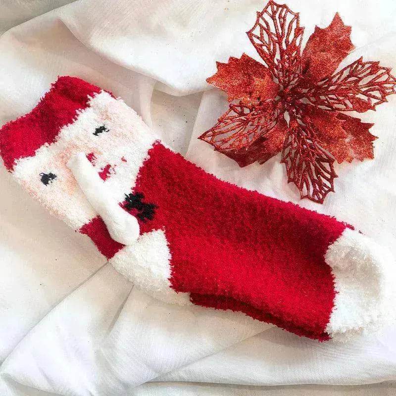 Fashion Simple Magnetic Christmas Socks For Men And Women - EX-STOCK Canada