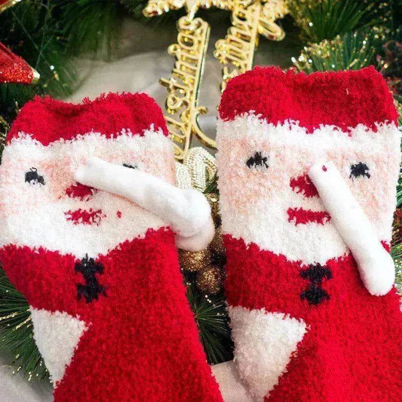 Fashion Simple Magnetic Christmas Socks For Men And Women - EX-STOCK Canada