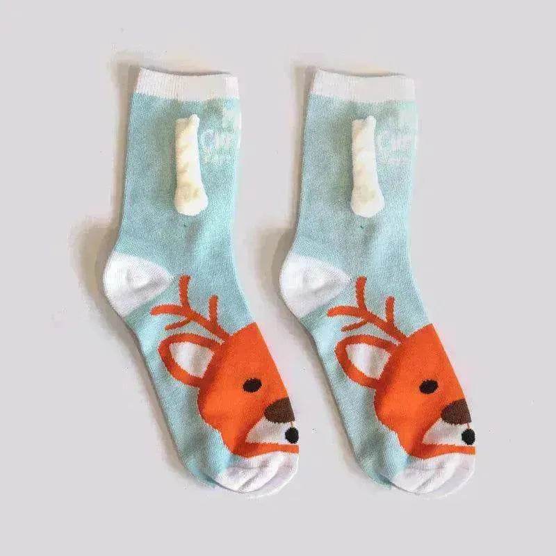 Fashion Simple Magnetic Christmas Socks For Men And Women - EX-STOCK Canada