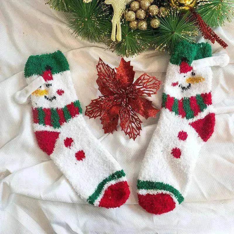 Fashion Simple Magnetic Christmas Socks For Men And Women - EX-STOCK Canada