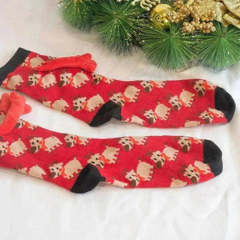 Fashion Simple Magnetic Christmas Socks For Men And Women - EX-STOCK Canada