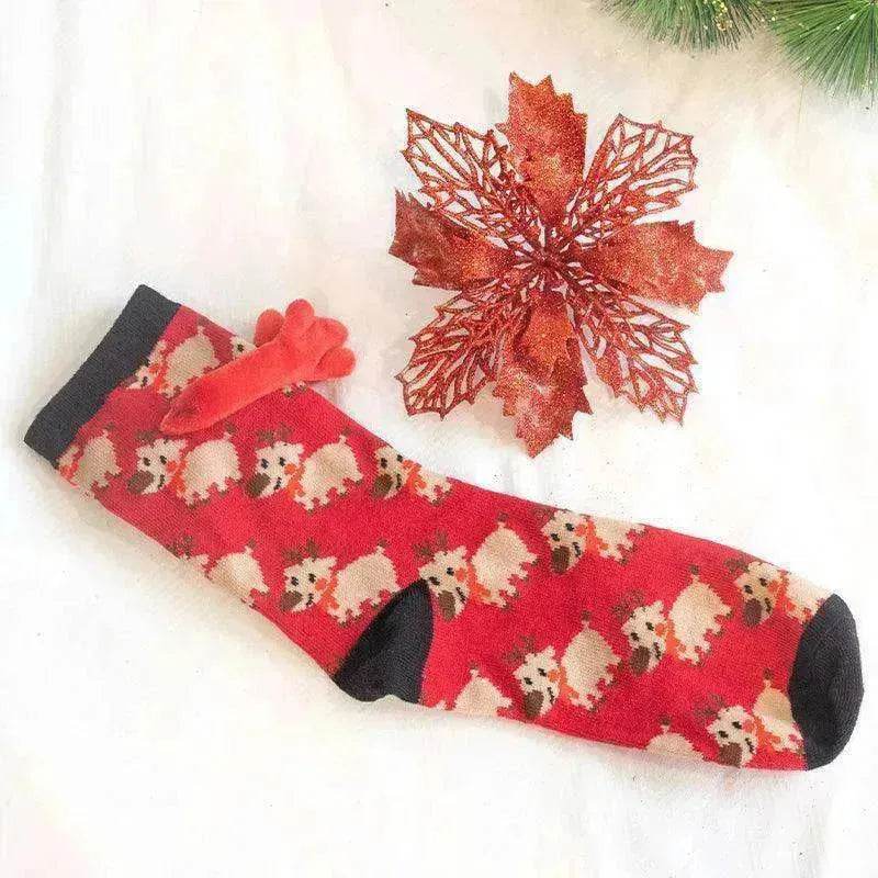 Fashion Simple Magnetic Christmas Socks For Men And Women - EX-STOCK Canada