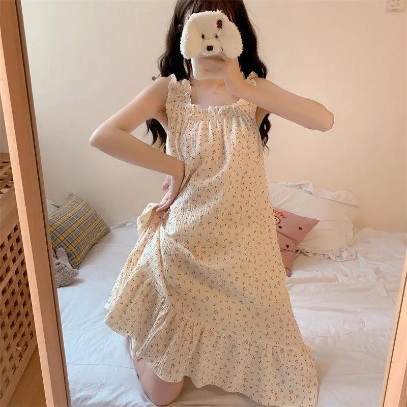 Fashion Suspender Skirt Pajamas For Women - EX-STOCK Canada